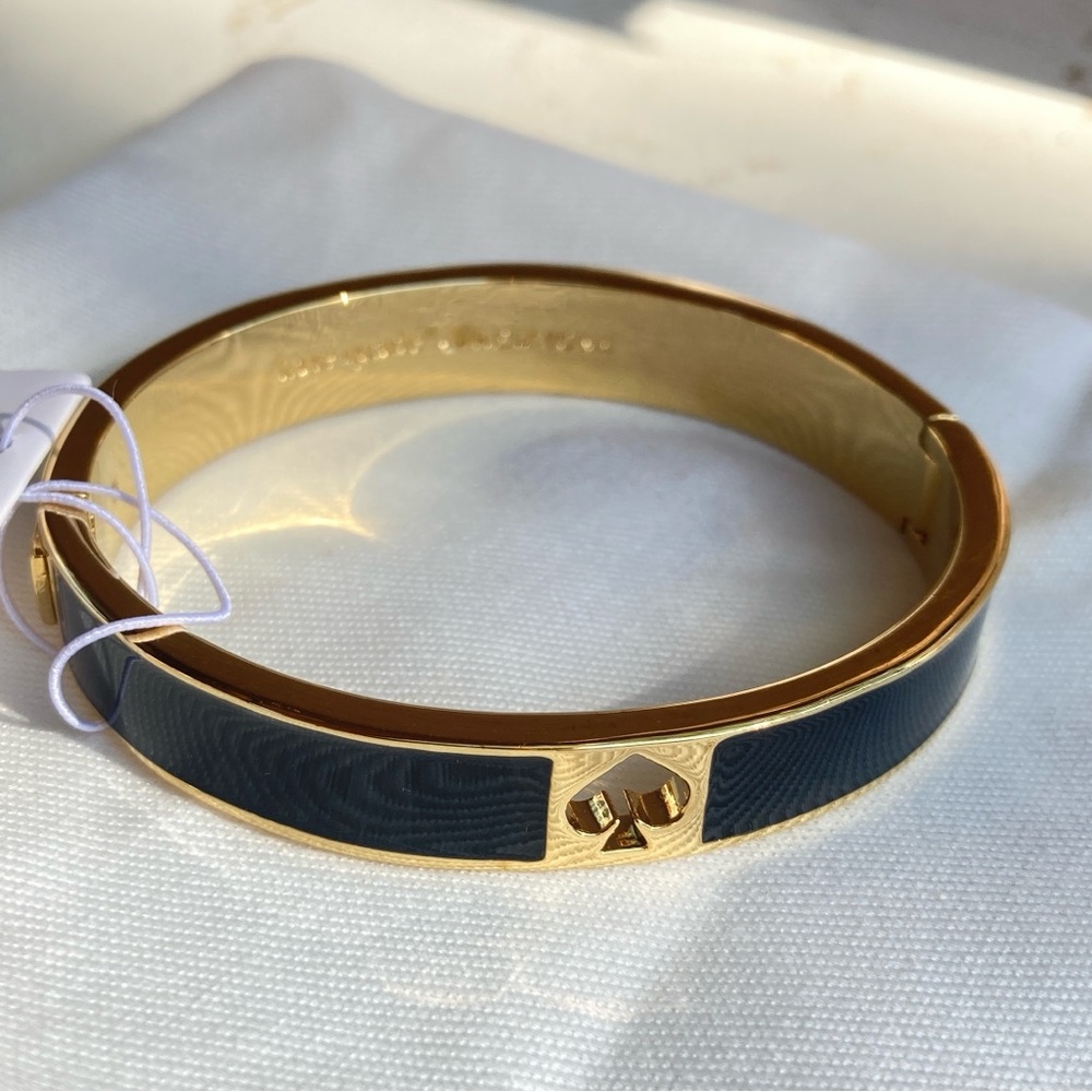 Kate Spade Black and Gold Bracelet
